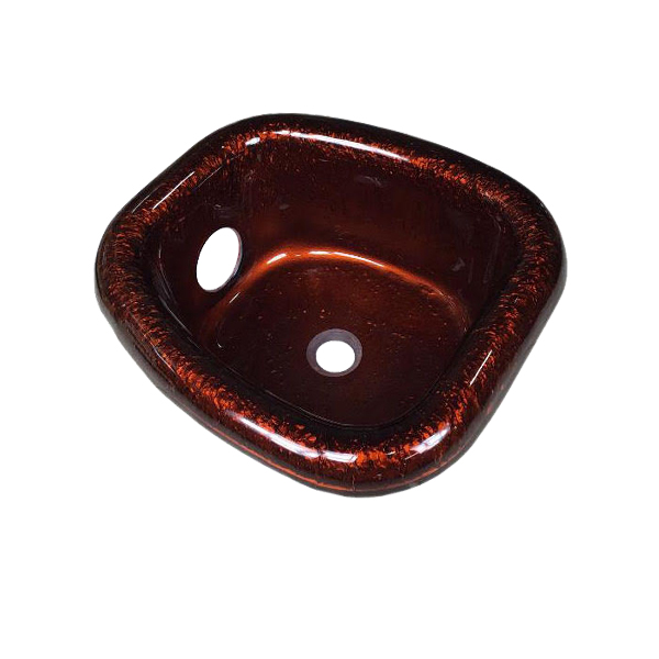 Crystal Glass Bowl - Chocolate