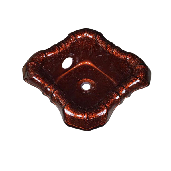 Crystal Glass Bowl - Chocolate